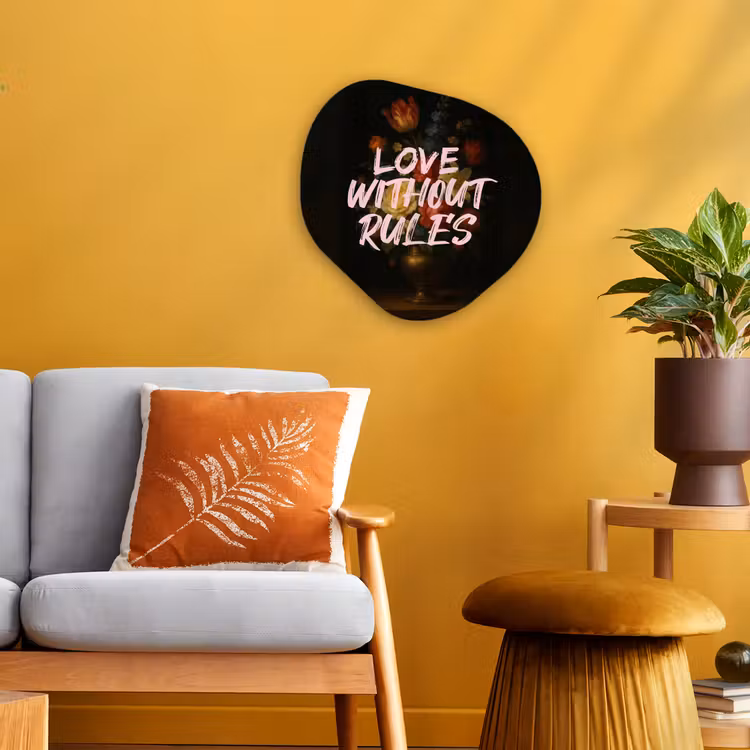 Forme organique - Forex - Amour - Moderne - Fleurs — 3