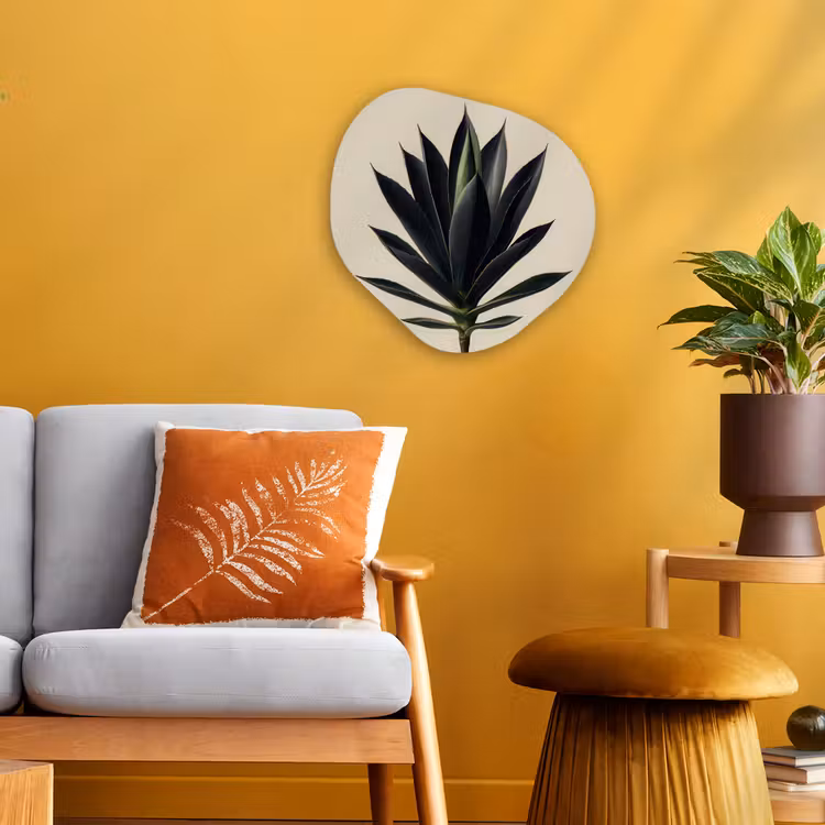 Forme organique - Forex - Agave - Symétrique - Vert — 3