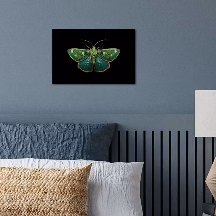 Affiche - Moth - Vibrant - Vert — 3