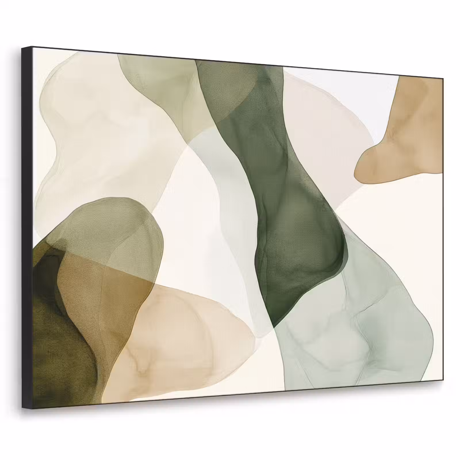 Art Frame - Japandi - Abstrait - Vert — 1