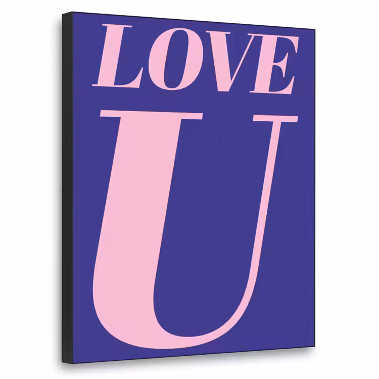 Art Frame - Amour - Bleu - Valentin — 1