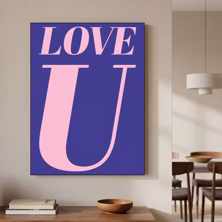 Art Frame - Amour - Bleu - Valentin — 3