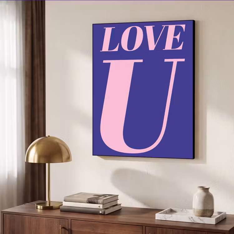 Art Frame - Amour - Bleu - Valentin — 4