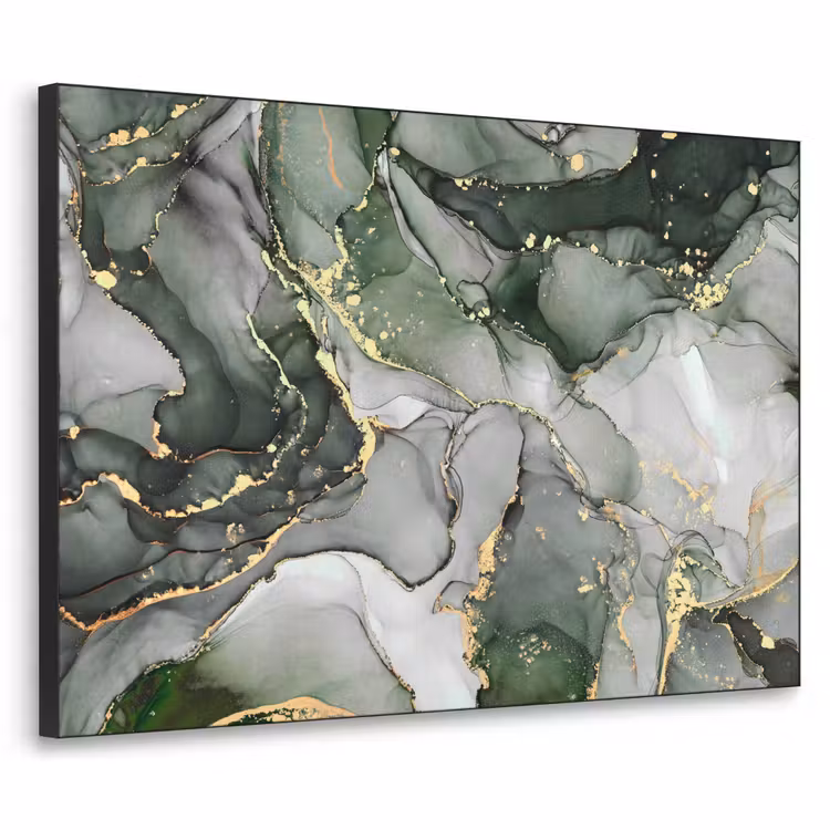 Art Frame - Luxe - Marbre - Vert — 1