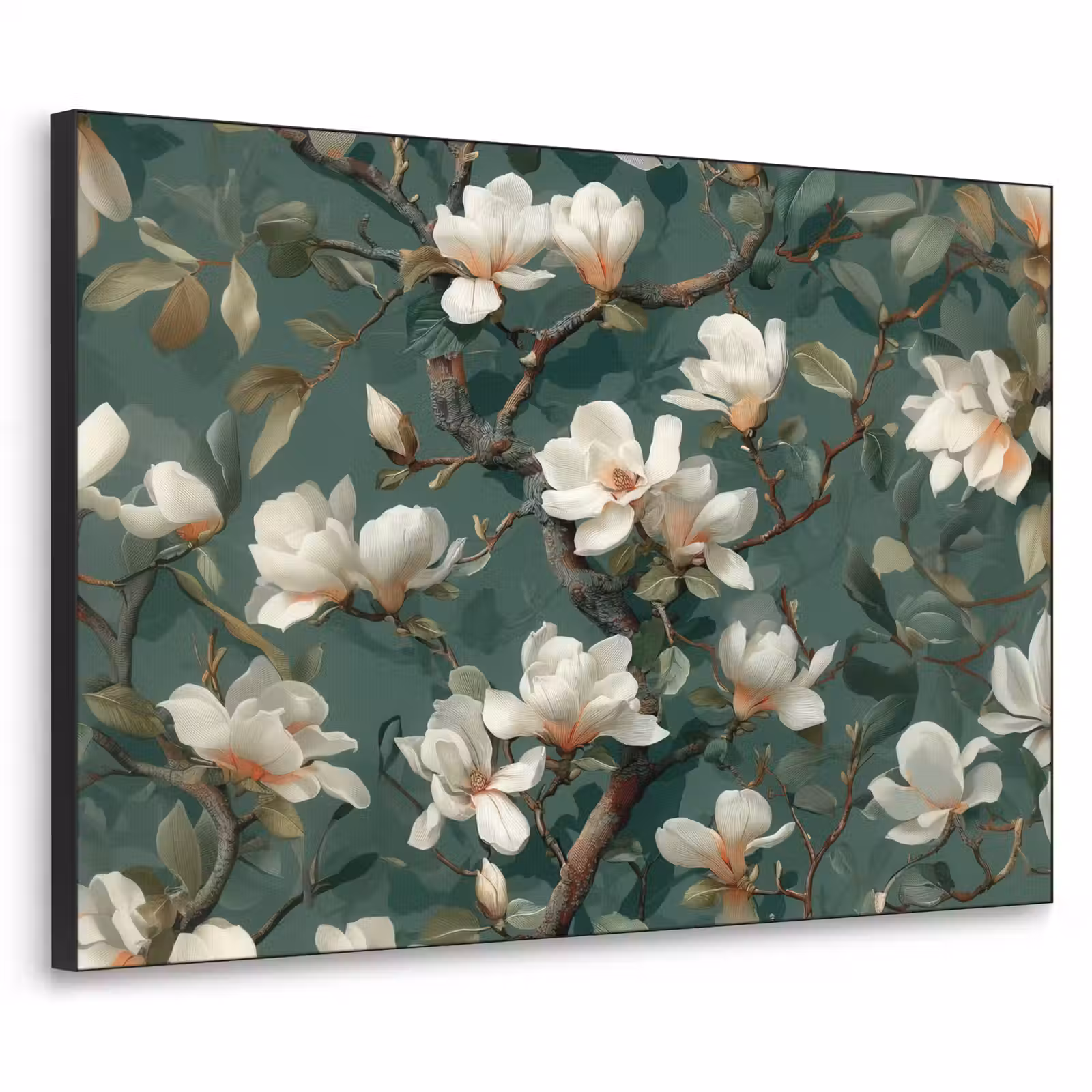 Art Frame - Fleurs - Branches - Blanc - Classique — 1
