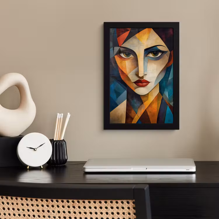 Poster avec cadre - Portrait - Abstrait - Formes — 3