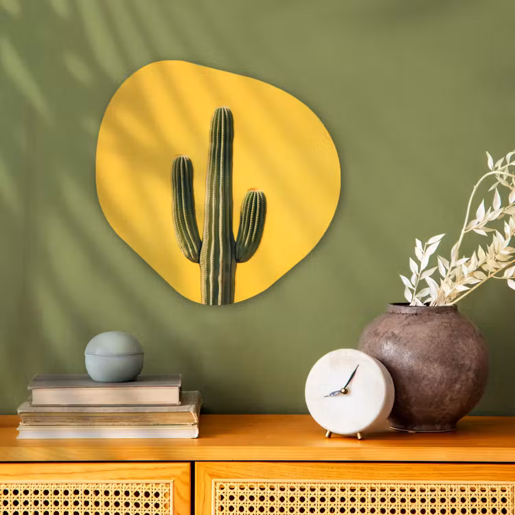 Forme organique - Forex - Cactus - Vert - Minimaliste — 2