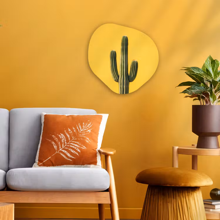 Forme organique - Forex - Cactus - Vert - Minimaliste — 3