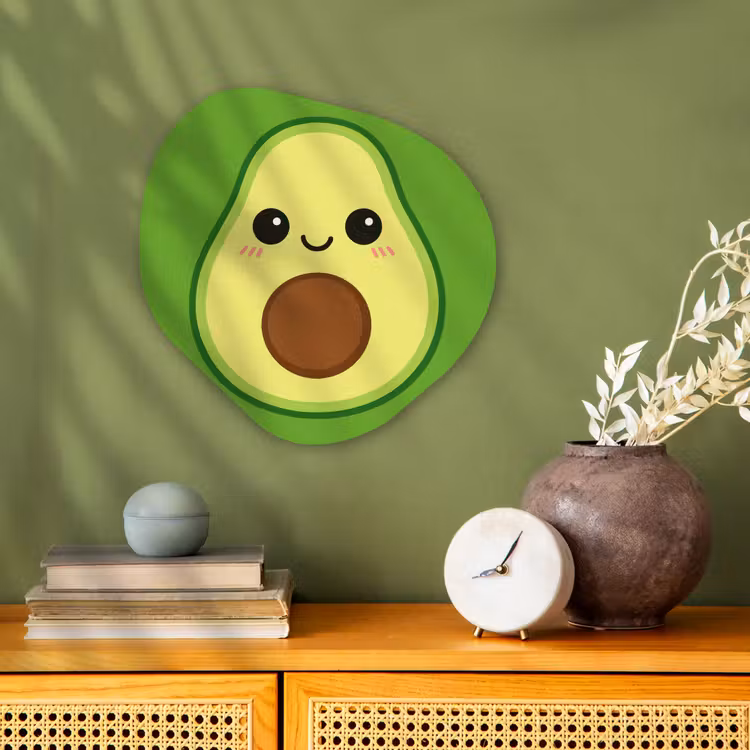 Forme organique - Forex - Avocat - Vert - Ludique — 2