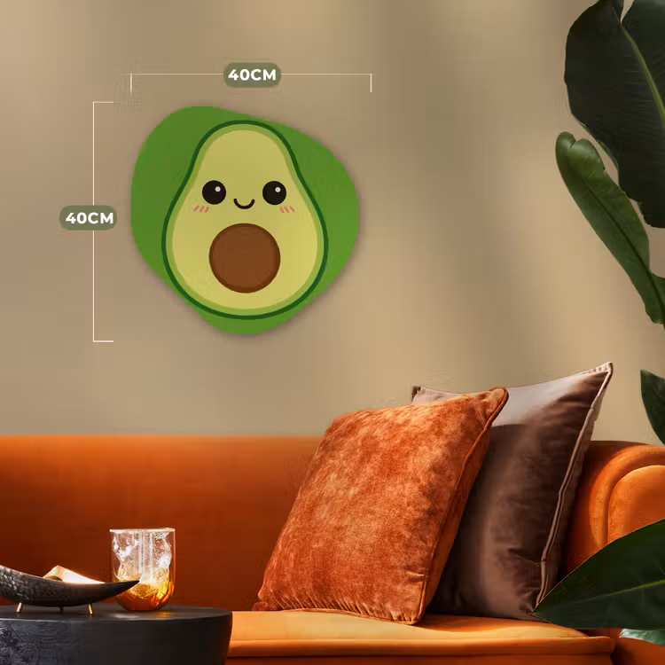 Forme organique - Forex - Avocat - Vert - Ludique — 4
