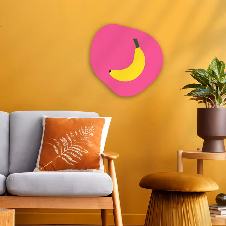 Forme organique - Forex - Banane - Jaune - Fruit — 3