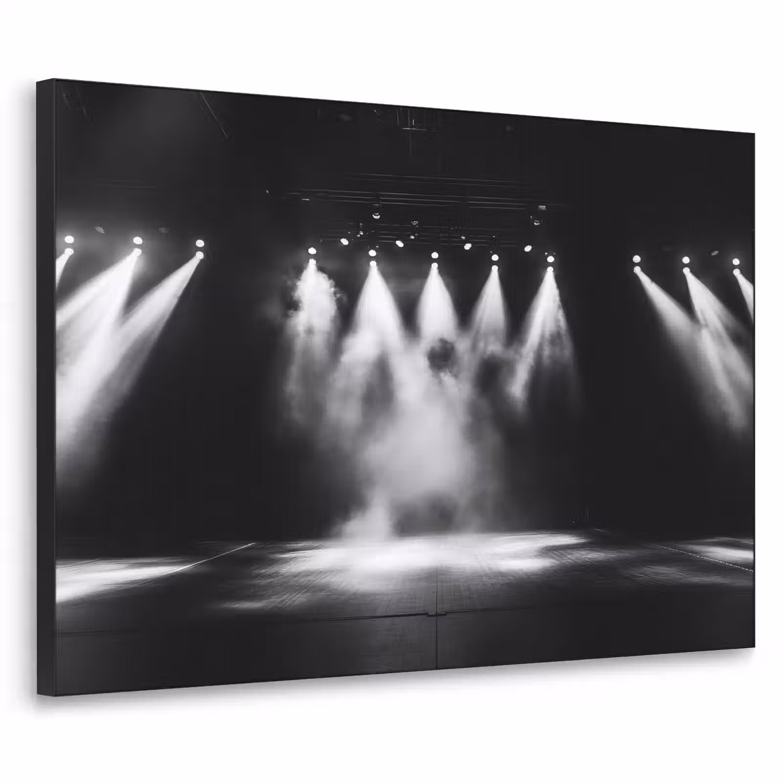 Art Frame - Salle de théâtre - Brouillard - Projecteurs - Noir — 1