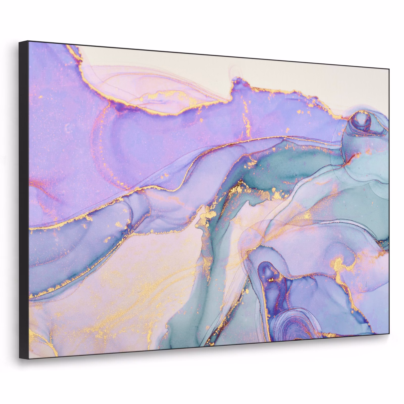 Art Frame - Or - Marbre - Violet — 1