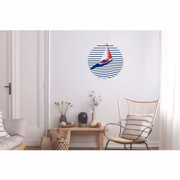 Bateau - Eau - Abstrait - Bleu — 2