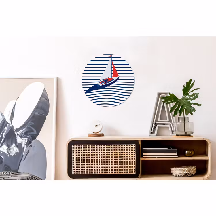 Bateau - Eau - Abstrait - Bleu — 3