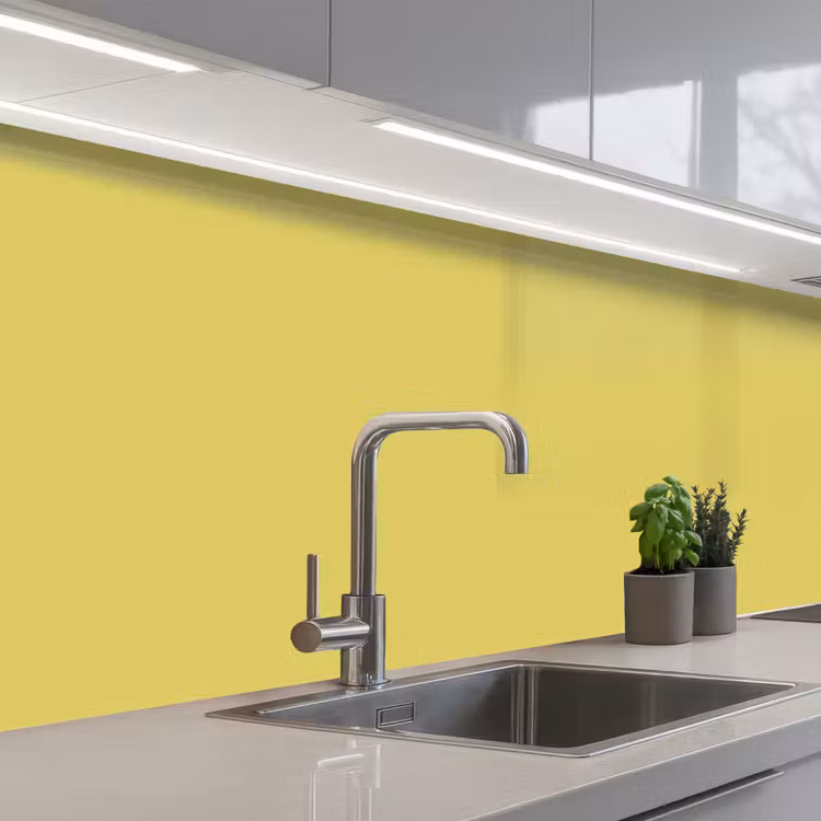 Crédence cuisine - Doré - Ocre - Jaune — 2