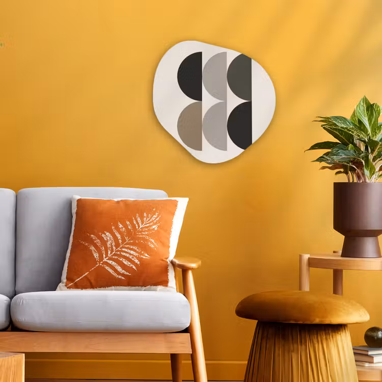 Forme organique - Forex - Demi-cercles - Tons de terre - Graphique — 3