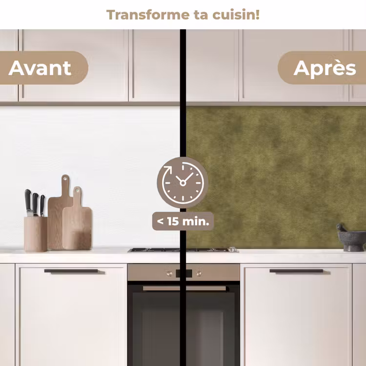 Crédence cuisine - Texture - Abstrait - Vert — 3