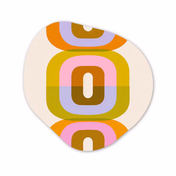 Forme organique - Forex - Empilage - Formes - Orange — 1
