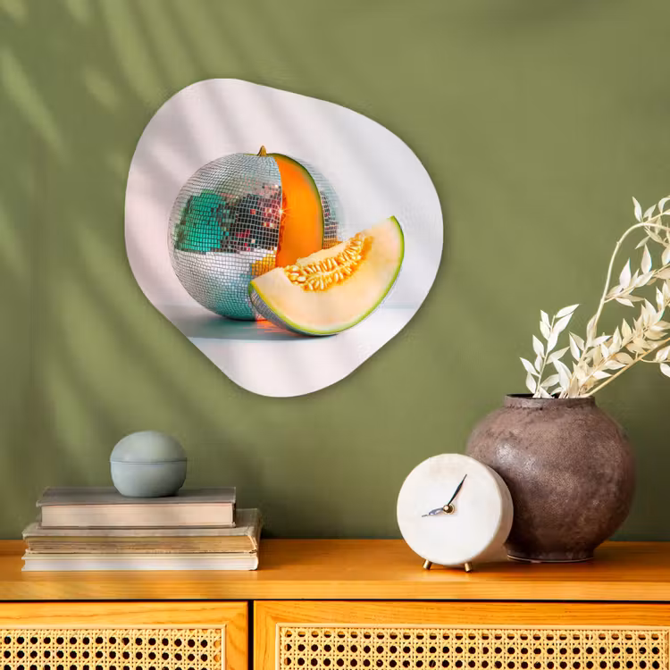 Forme organique - Forex - Disco - Discoball - Melon - Pastel — 2