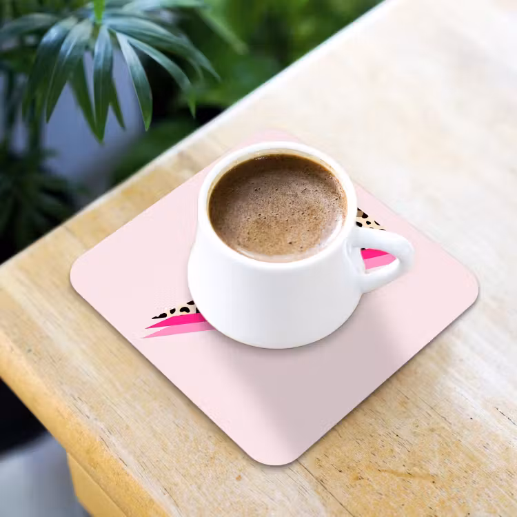 Dessous de verre - Pois - Rose - Eclair — 3
