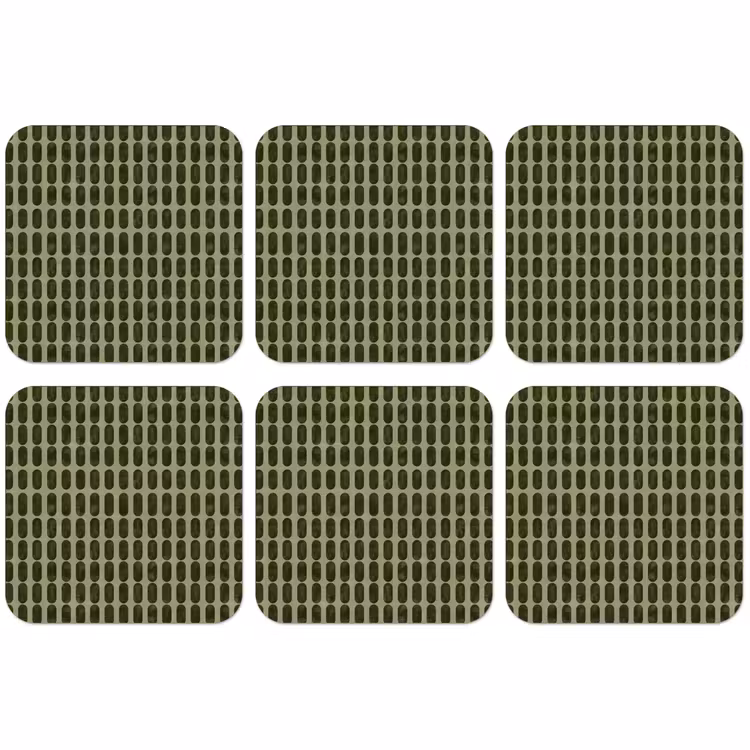 Dessous de verre - Rhythmic - Impact - Vert — 1