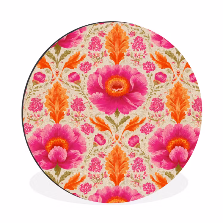 Fleurs - Baroque - Rose - Orange — 1