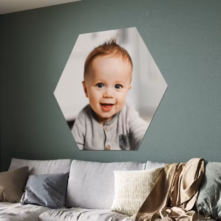 Hexagone avec photo — 3