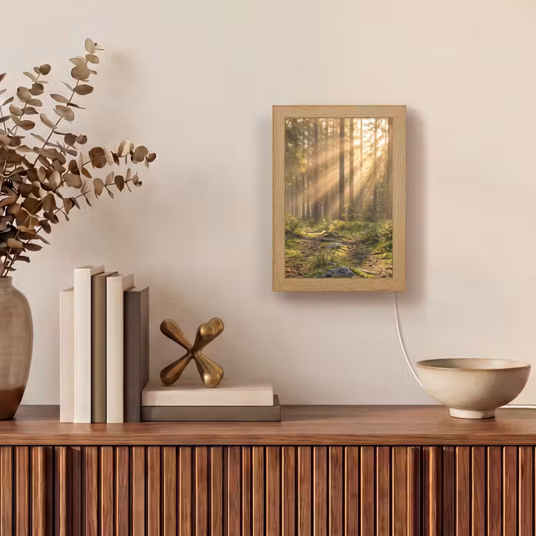 Lampe de table - Forêt - Soleil - Herbe — 4