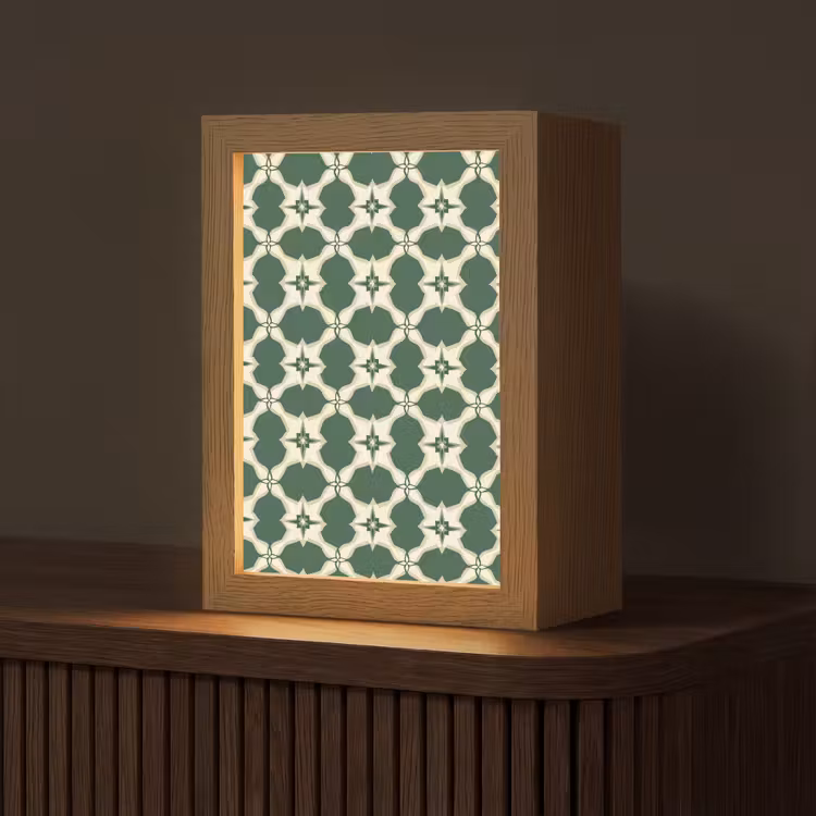 Lampe de table - Carrelage - Classic - Vert — 1