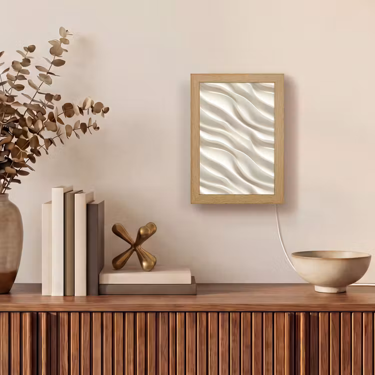 Lampe de table - Diagonal - Vagues - Crème — 4