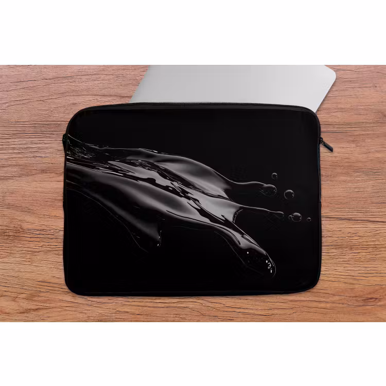 housse pour ordinateur portable - Noir - Splash - Eau — 2