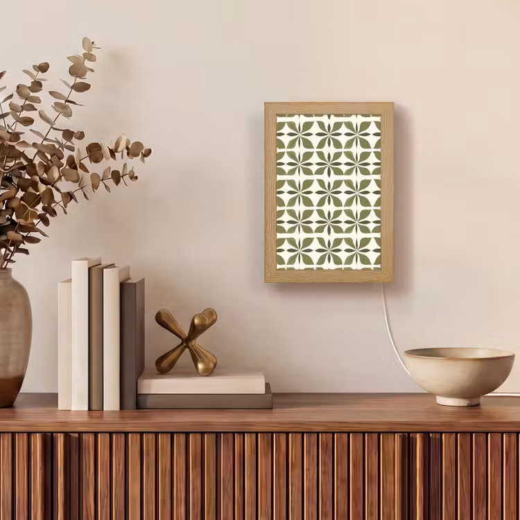 Lampe de table - Botanique - Rétro - Vert — 4