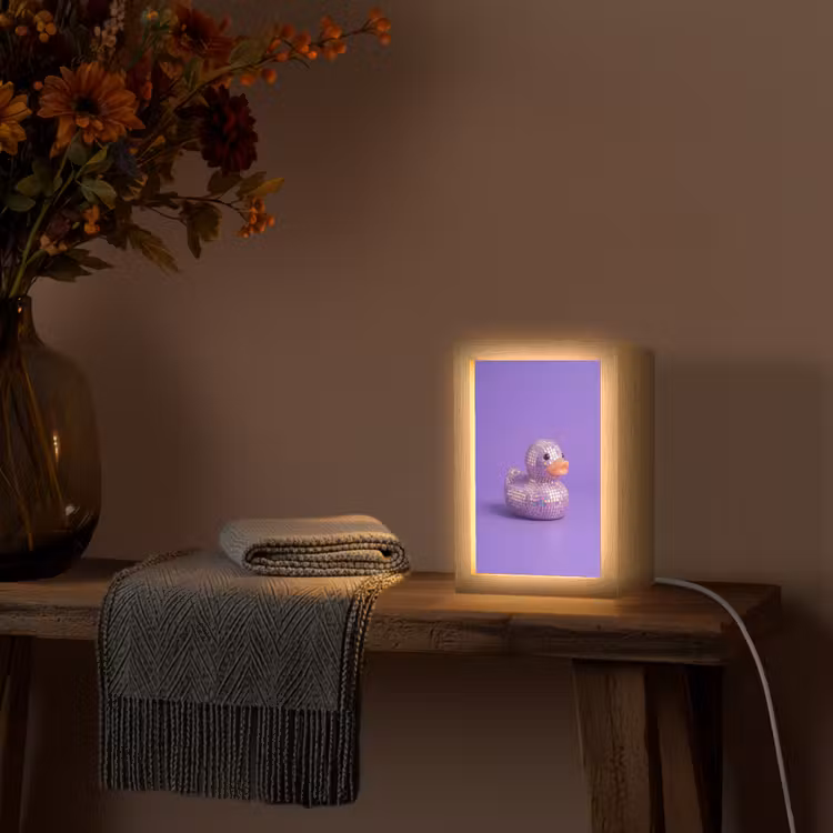 Lampe de table - Disco - Canard - Violet — 3