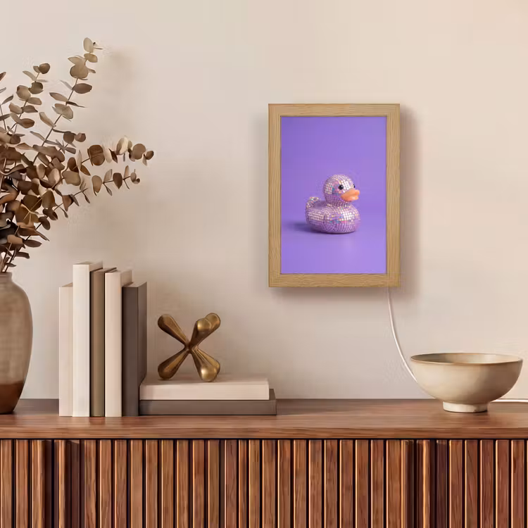 Lampe de table - Disco - Canard - Violet — 4