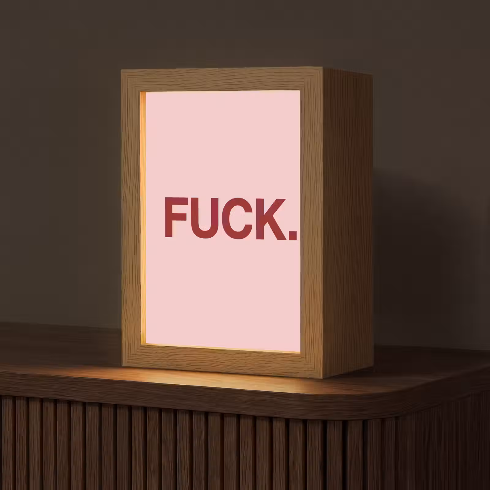 Lampe de table - Déclaration - Puissant - Rose — 1