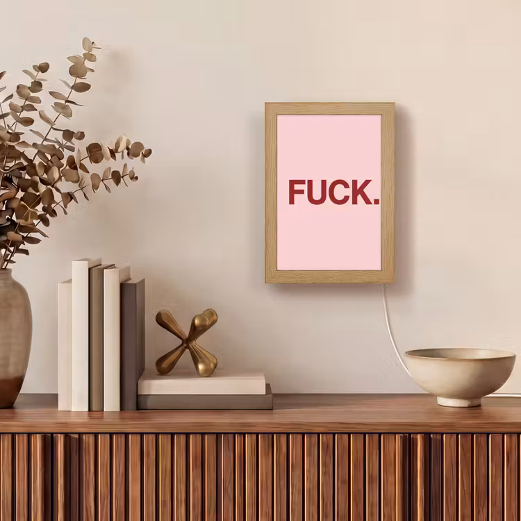 Lampe de table - Déclaration - Puissant - Rose — 4