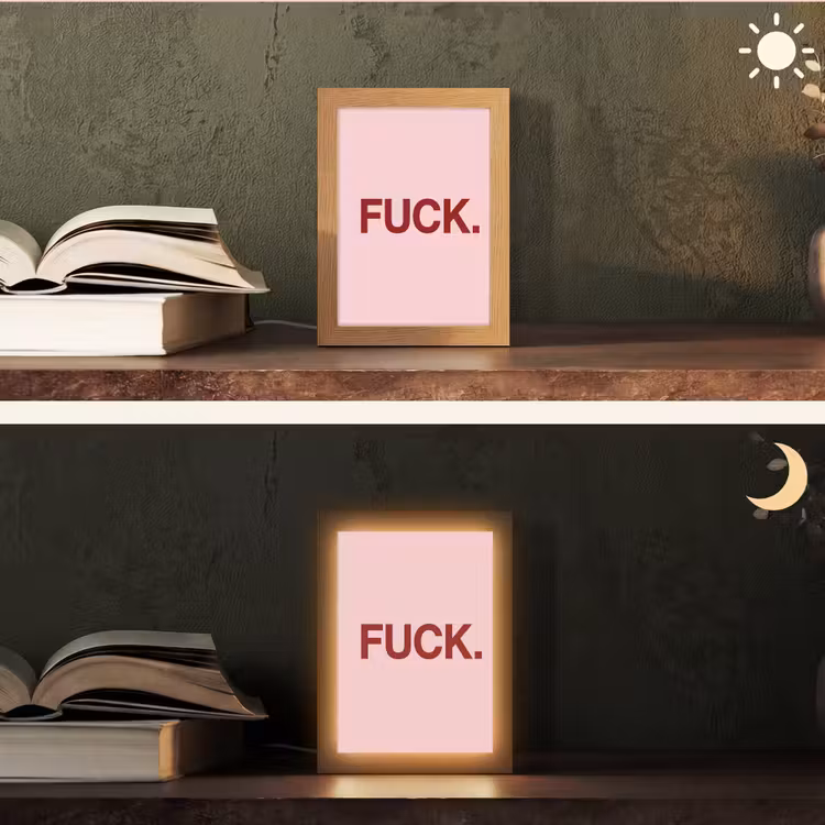 Lampe de table - Déclaration - Puissant - Rose — 5