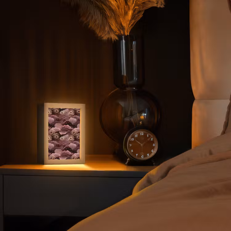 Lampe de table - Corail - Bio - Rose — 2