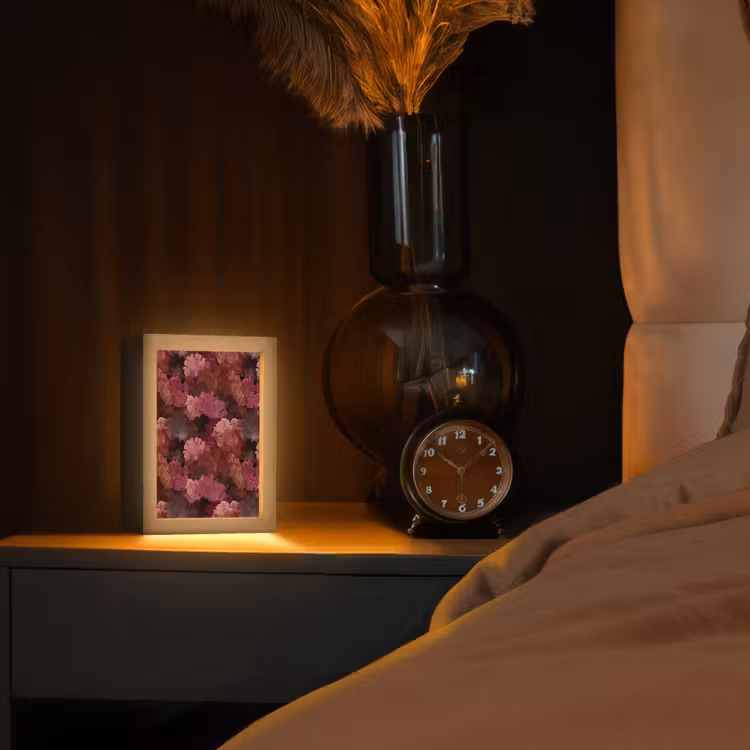 Lampe de table - Corail - Texture - Coloré — 2