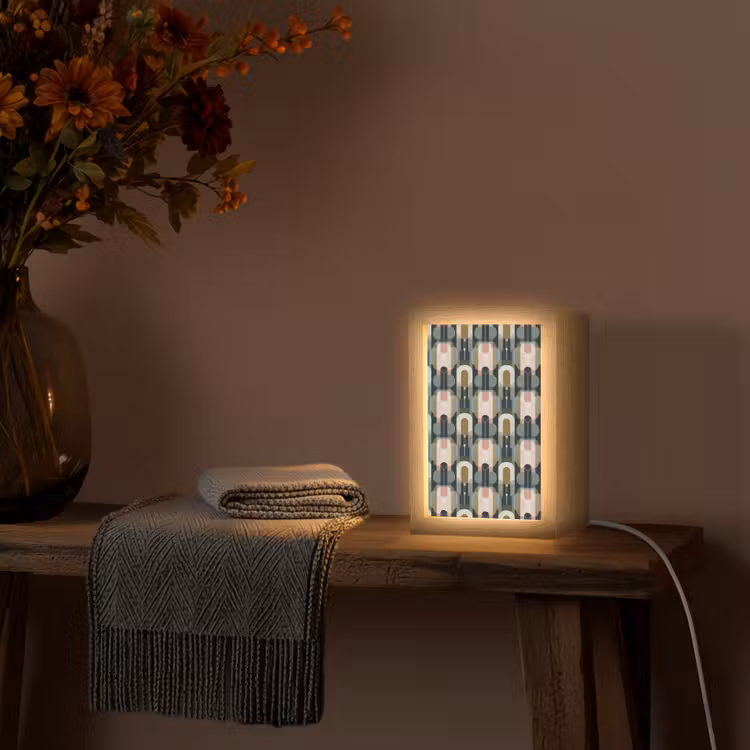 Lampe de table - Géographique - Moderne - Coloré — 3