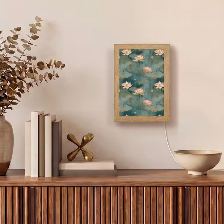 Lampe de table - Botanique - Fleurs - Rose — 4