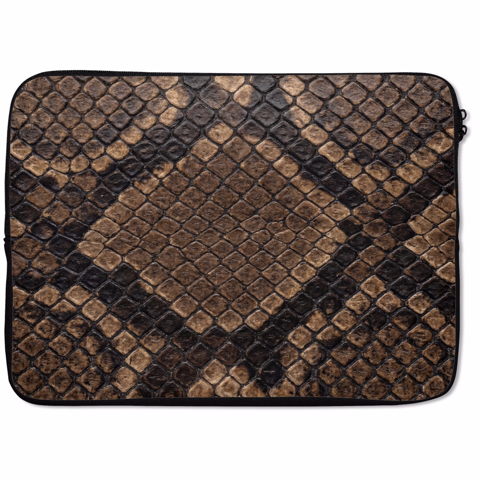 housse pour ordinateur portable - Python - Écailles - Bronze — 1