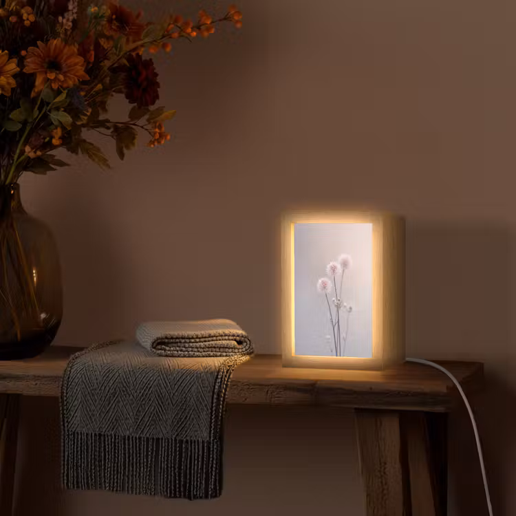 Lampe de table - Fleurs - Bulbes - Rose — 3