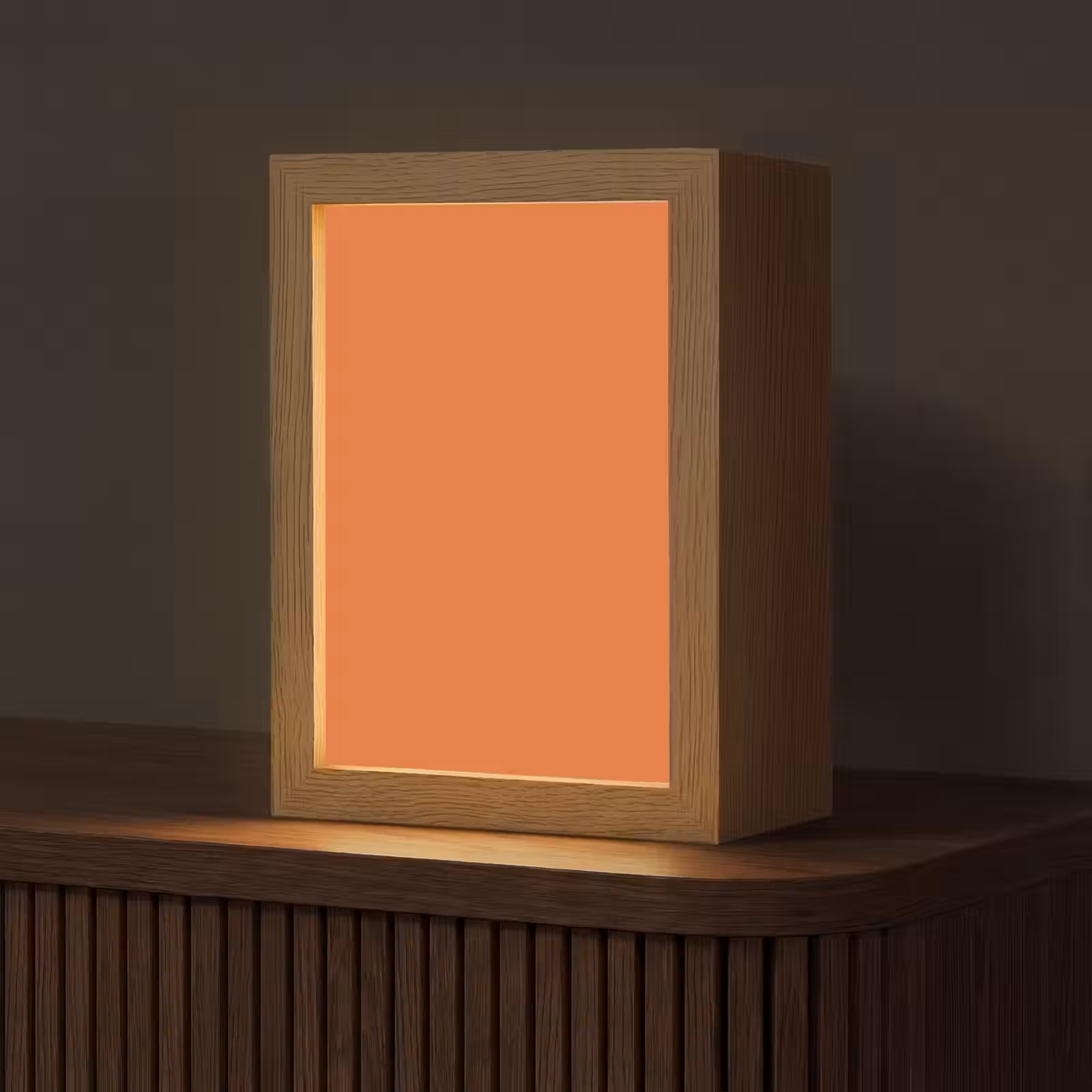 Lampe de table - Brûlé - Sienne - Orange — 1