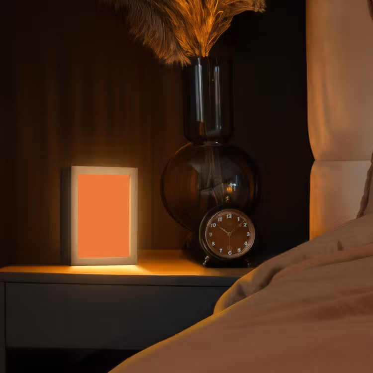 Lampe de table - Brûlé - Sienne - Orange — 2