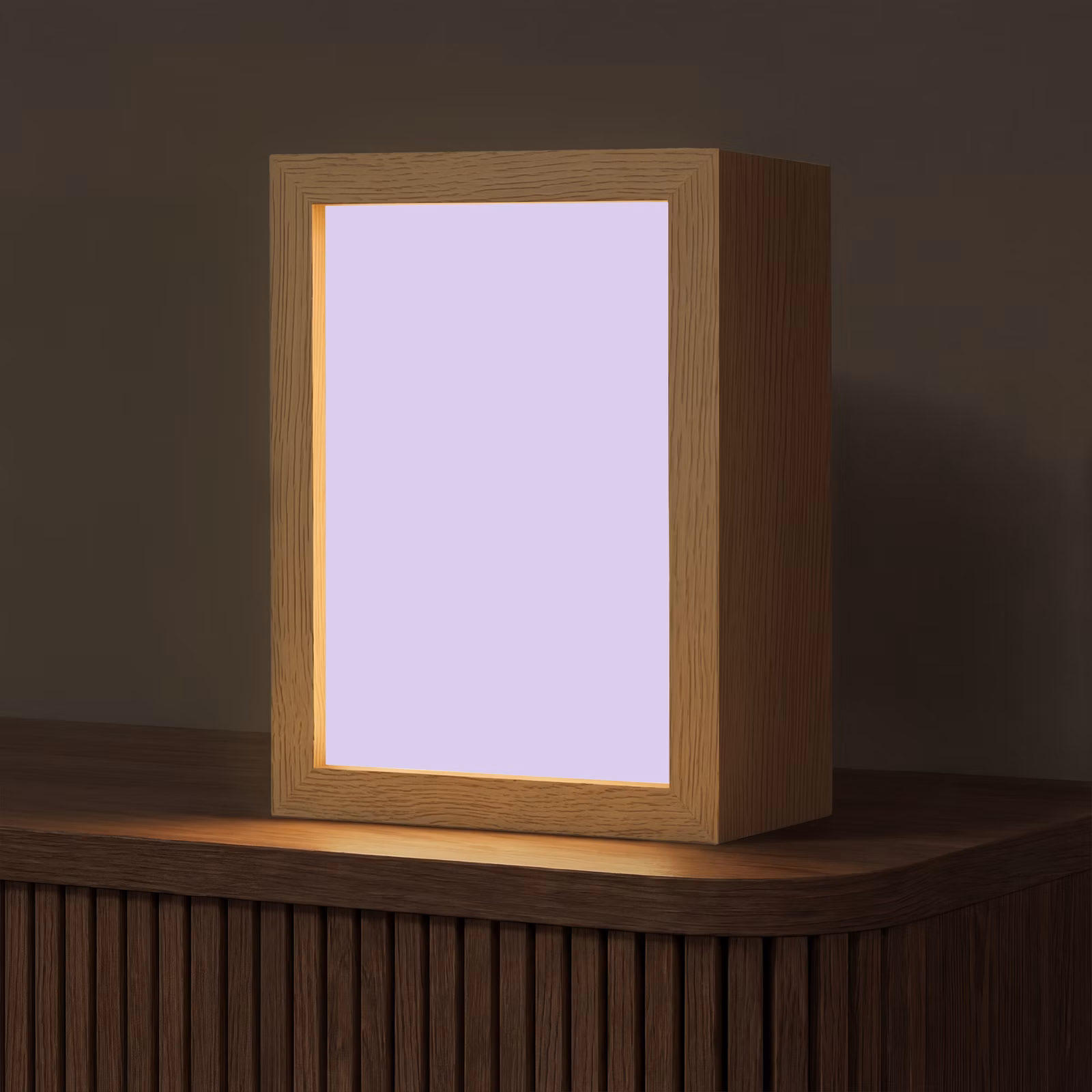 Lampe de table - Clair - Orchidée - Violet — 1