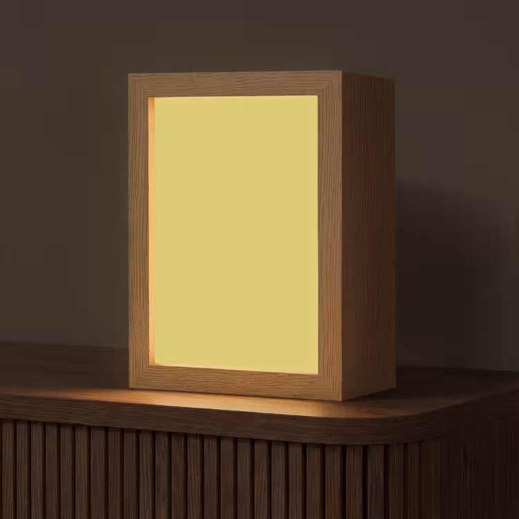 Lampe de table - Doré - Ocre - Jaune — 1