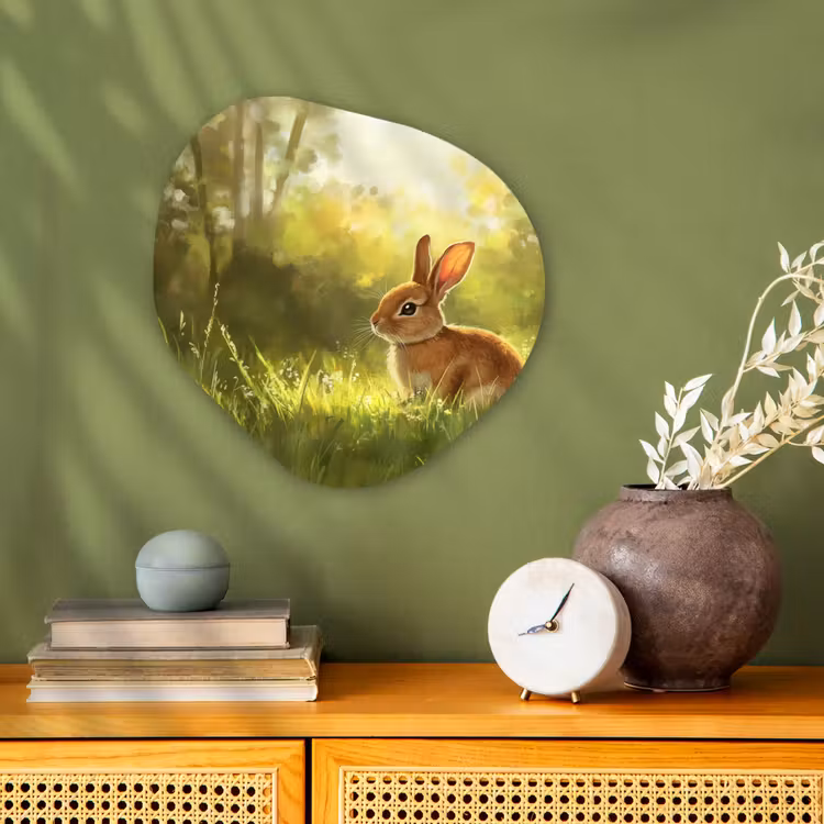 Forme organique - Forex - Lapin - Soleil - Forêt — 2