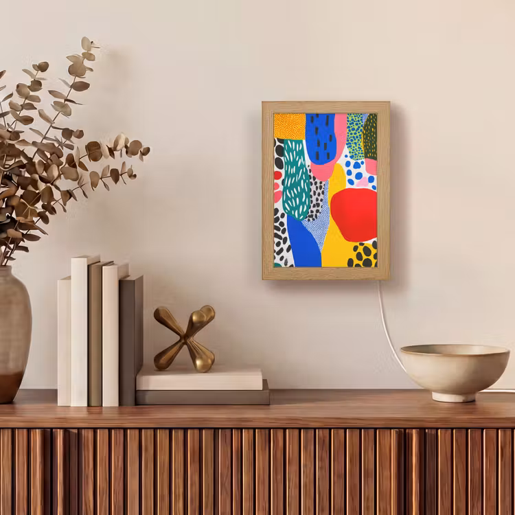 lampe de table - Points - Formes - Moderne - Couleurs — 4